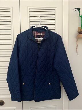 puffy quilted coat